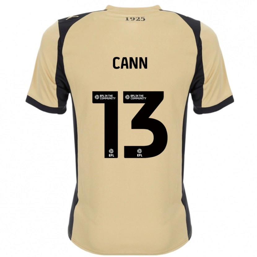 Danxen Niño Camiseta Ted Cann #13 Dorado Negro 2ª Equipación 2025/26 La Camisa México