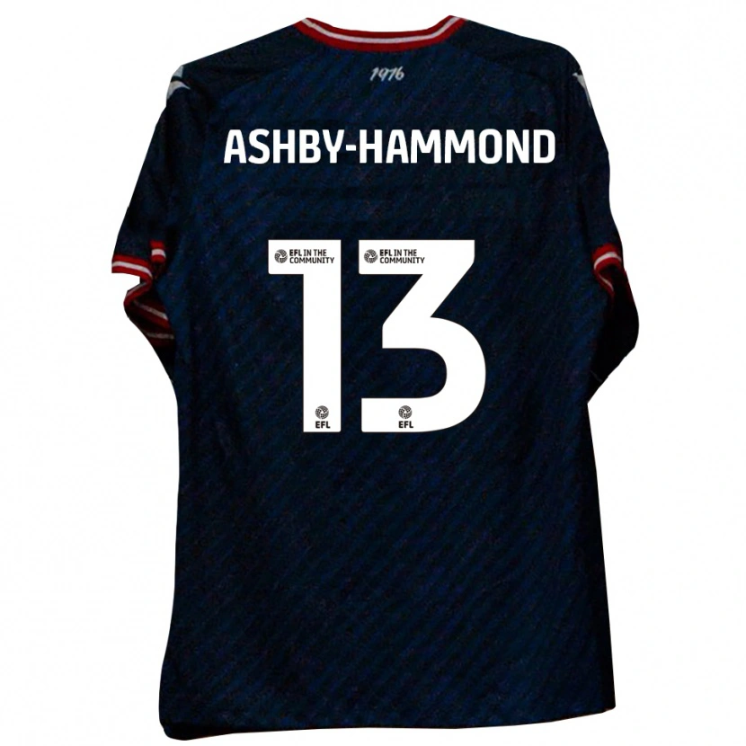 Danxen Niño Camiseta Taye Ashby-Hammond #13 Azul Marino Rojo 2ª Equipación 2025/26 La Camisa México