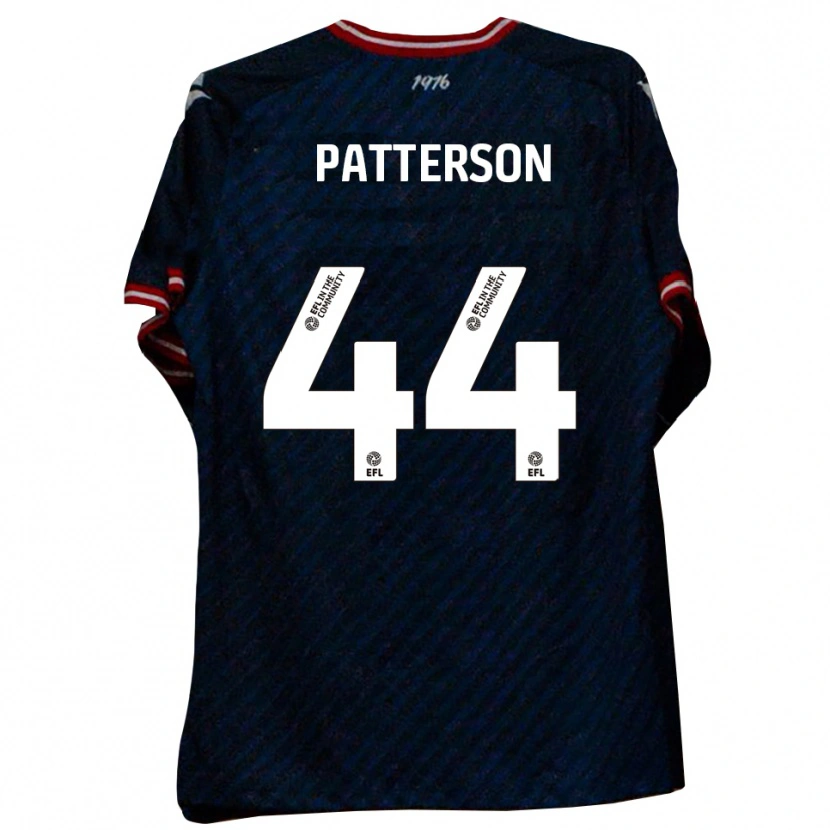 Danxen Niño Camiseta Phoenix Patterson #44 Azul Marino Rojo 2ª Equipación 2025/26 La Camisa México
