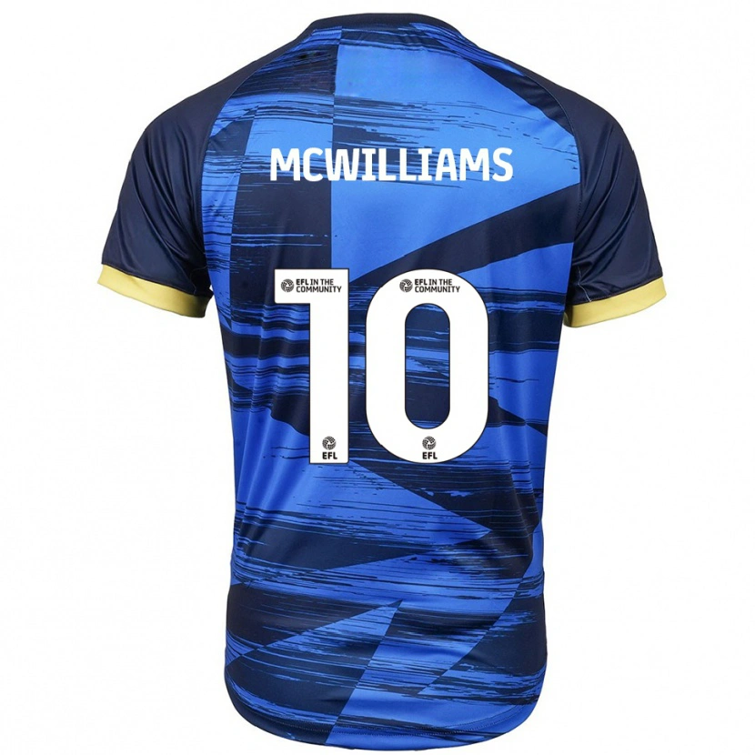 Danxen Niño Camiseta Hannah Mcwilliams #10 Azul Azul Marino 2ª Equipación 2025/26 La Camisa México