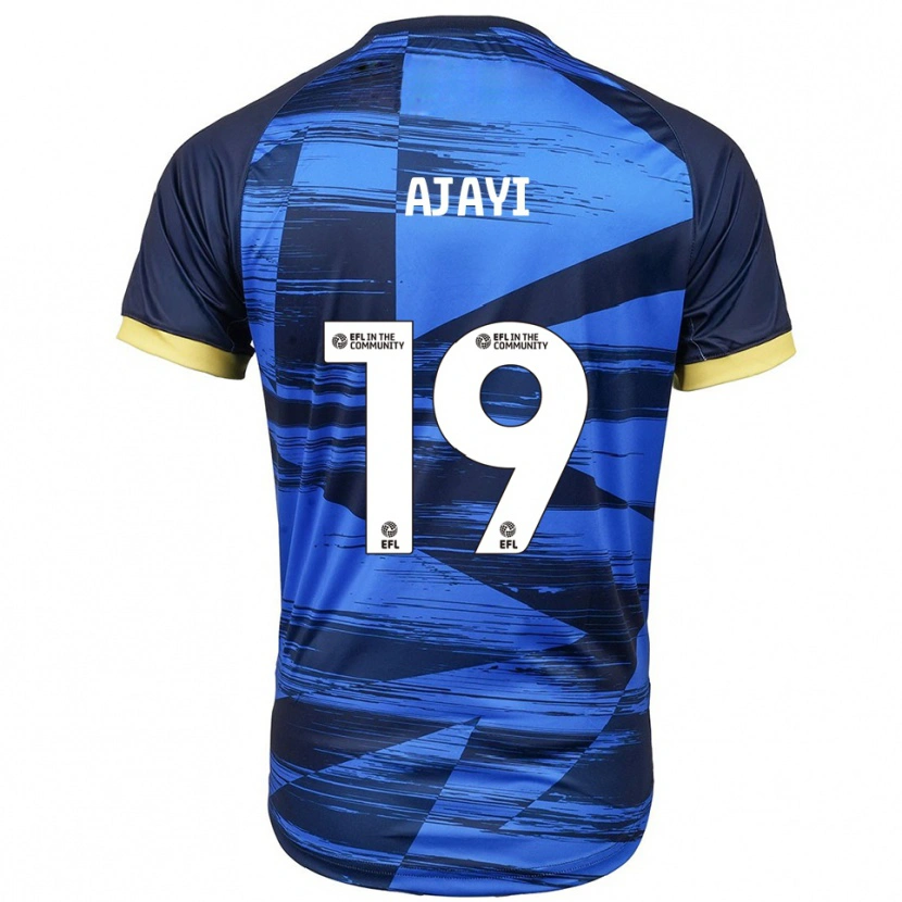 Danxen Niño Camiseta Damola Ajayi #19 Azul Azul Marino 2ª Equipación 2025/26 La Camisa México