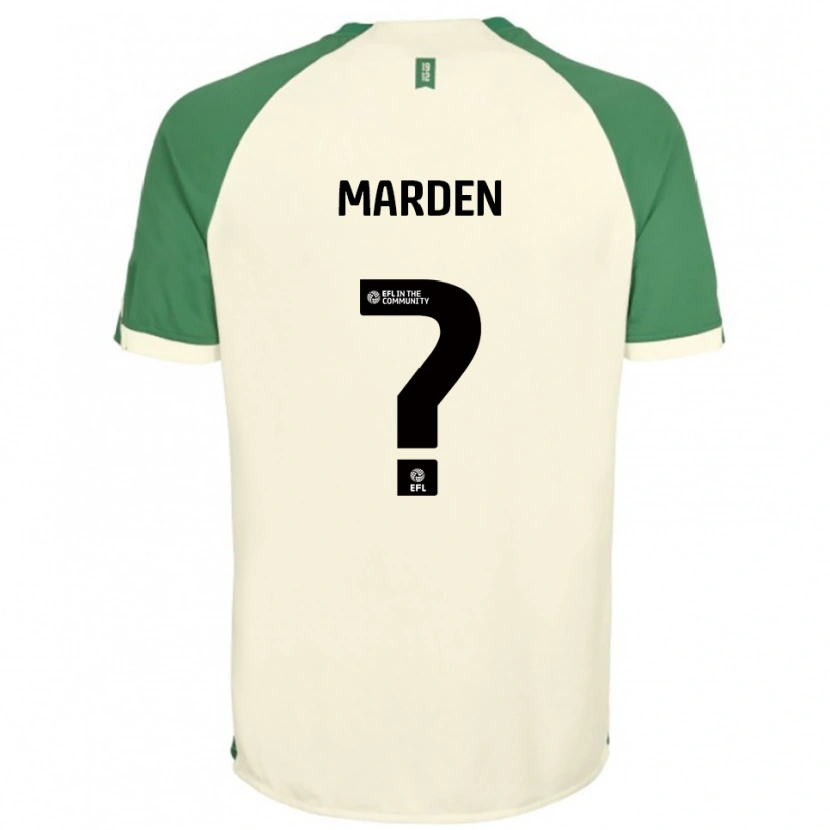 Danxen Niño Camiseta Ella Marden #0 Blanco Hueso Verde 2ª Equipación 2025/26 La Camisa México