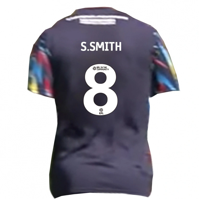 Danxen Niño Camiseta Scott Smith #8 Azul Marino Amarillo Rojo 2ª Equipación 2025/26 La Camisa México