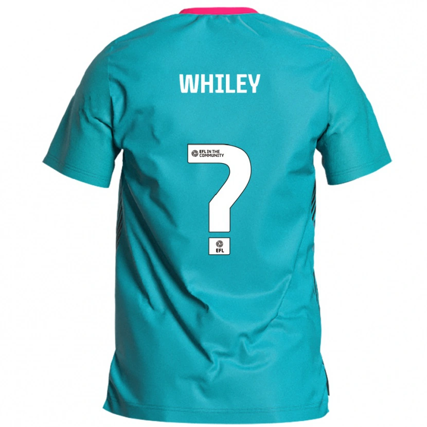 Danxen Niño Camiseta Kate Whiley #0 Celeste Rosa 2ª Equipación 2025/26 La Camisa México