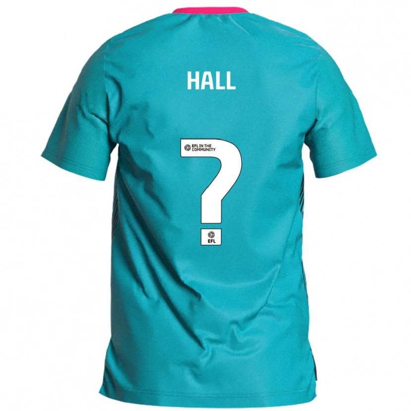Danxen Niño Camiseta Ellie Hall #0 Celeste Rosa 2ª Equipación 2025/26 La Camisa México