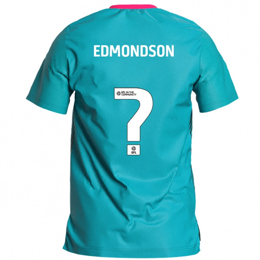 Danxen Niño Camiseta Rhian Edmondson #0 Celeste Rosa 2ª Equipación 2025/26 La Camisa México