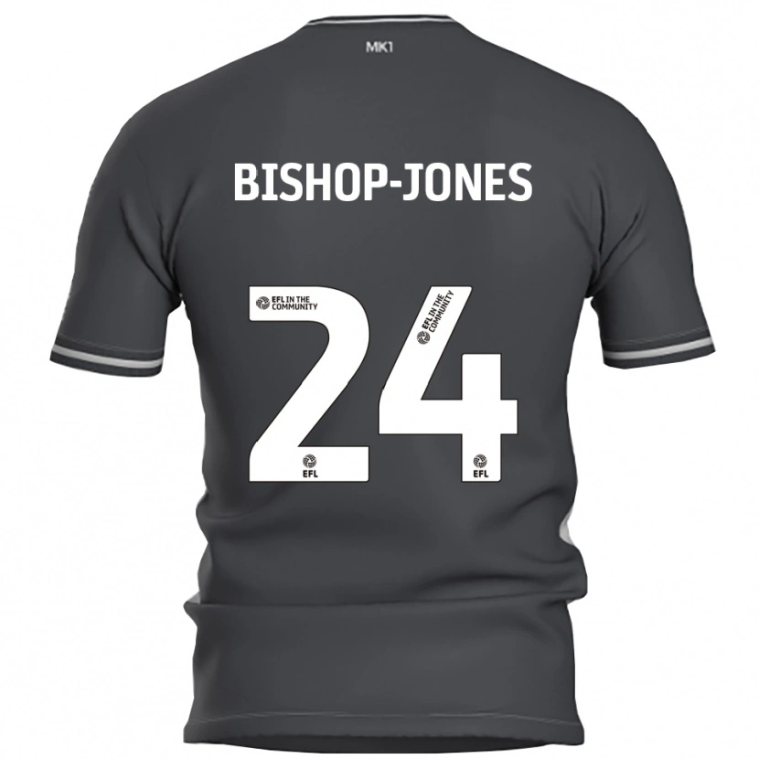 Danxen Niño Camiseta Ruby Bishop-Jones #24 Gris Plata 2ª Equipación 2025/26 La Camisa México
