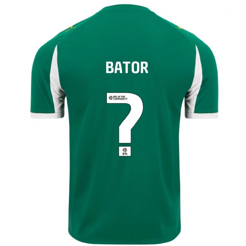 Danxen Niño Camiseta Sam Bator #0 Verde Blanco 2ª Equipación 2025/26 La Camisa México