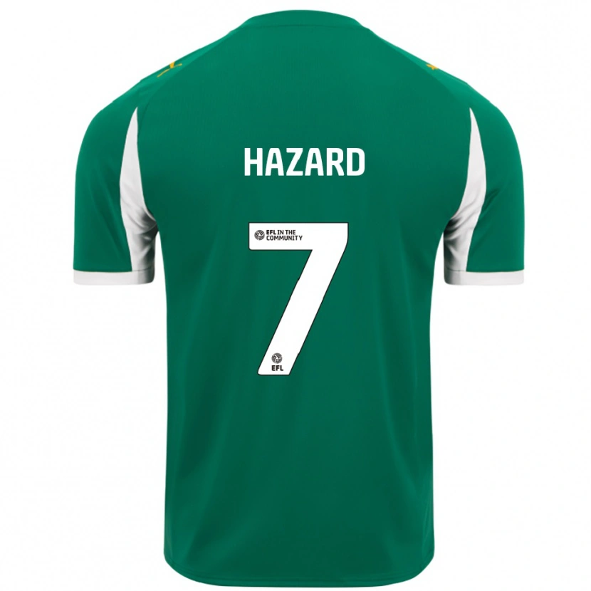Danxen Niño Camiseta Harrison Hazard #7 Verde Blanco 2ª Equipación 2025/26 La Camisa México