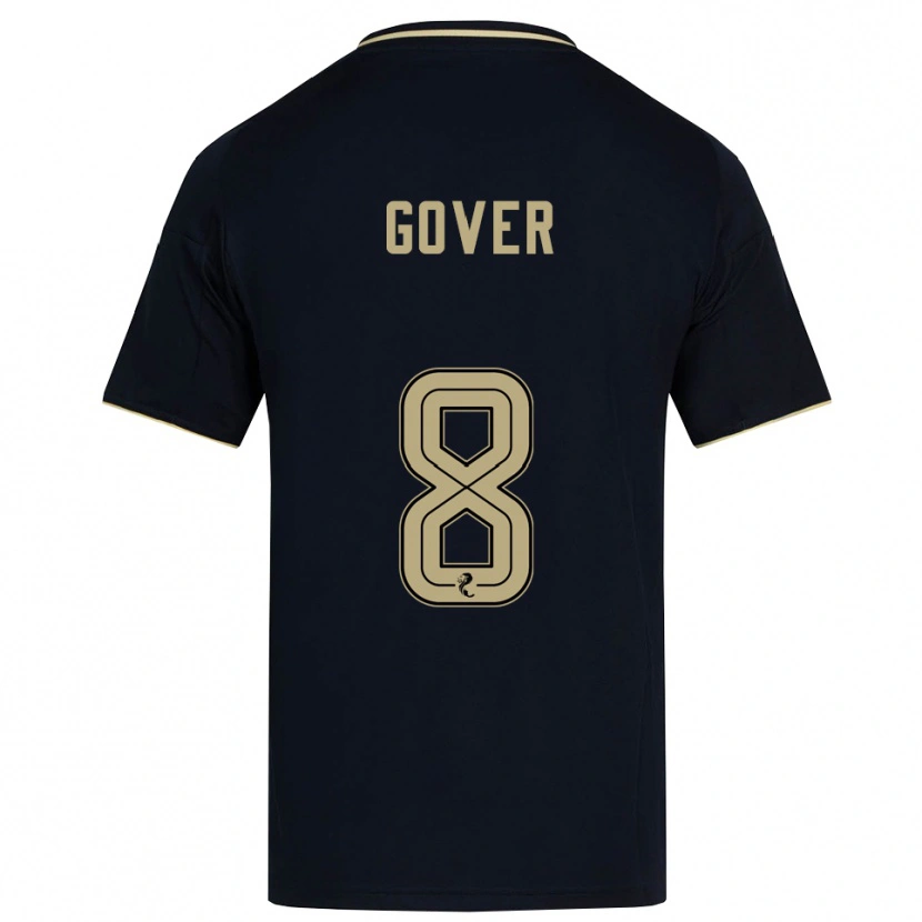 Danxen Niño Camiseta Chloe Gover #8 Azul Marino Dorado 2ª Equipación 2025/26 La Camisa México