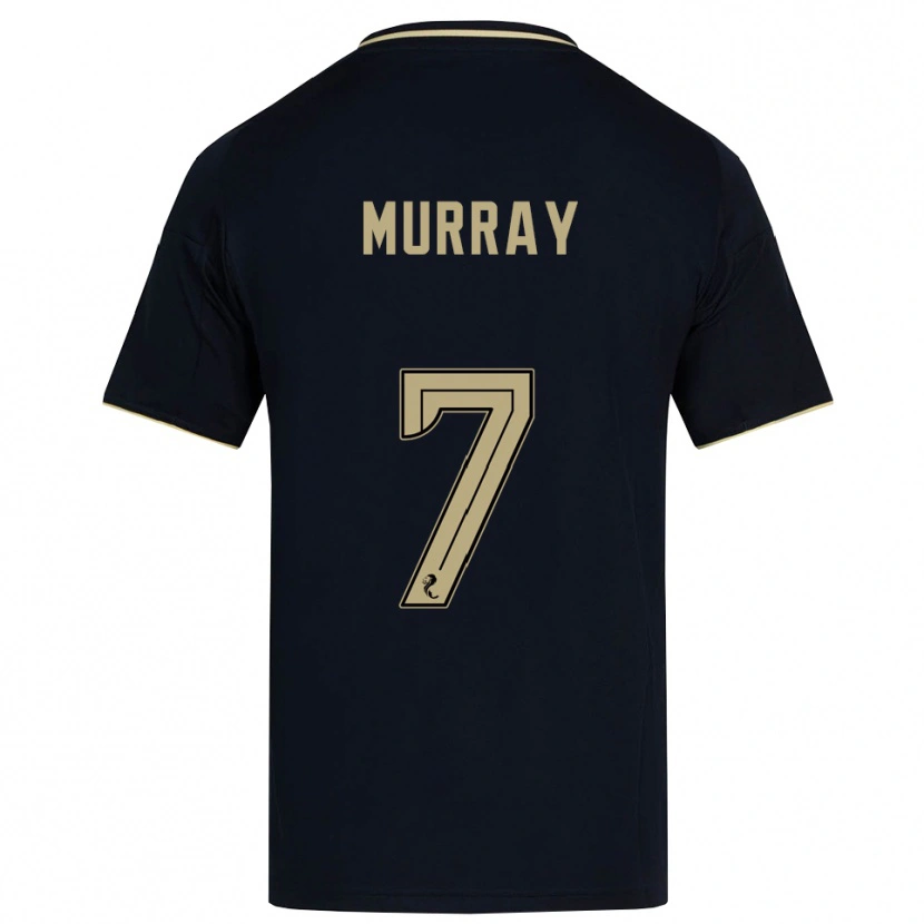 Danxen Niño Camiseta Phoebe Murray #7 Azul Marino Dorado 2ª Equipación 2025/26 La Camisa México