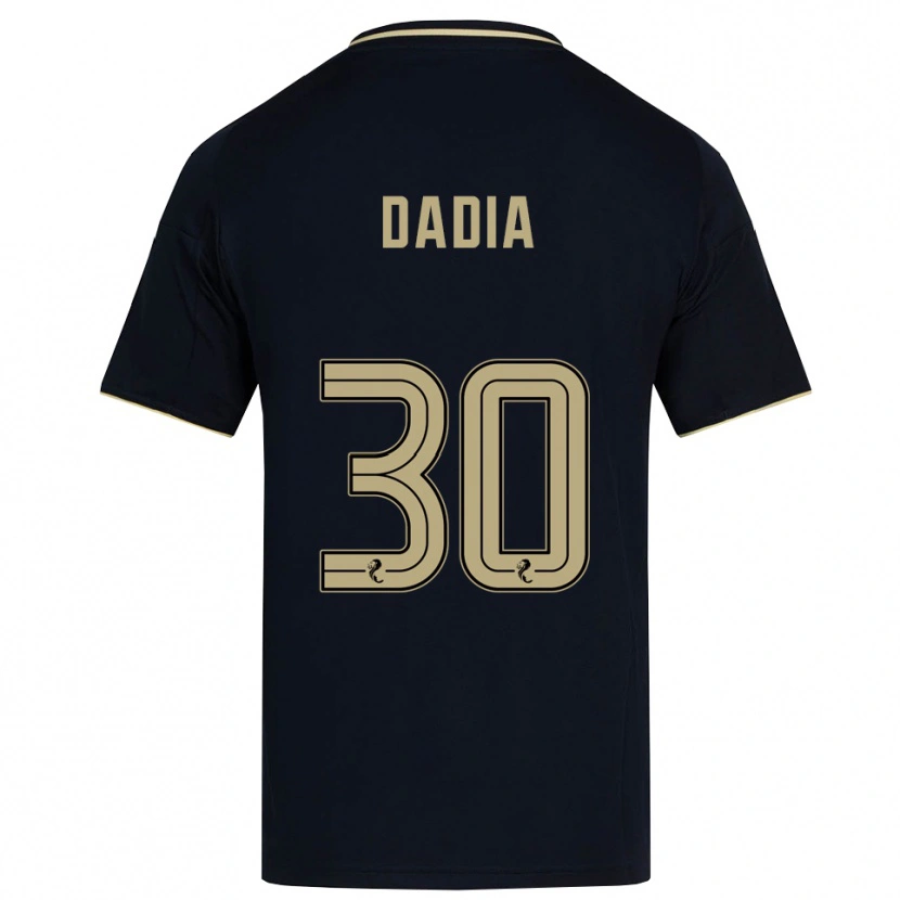 Danxen Niño Camiseta Or Dadia #30 Azul Marino Dorado 2ª Equipación 2025/26 La Camisa México
