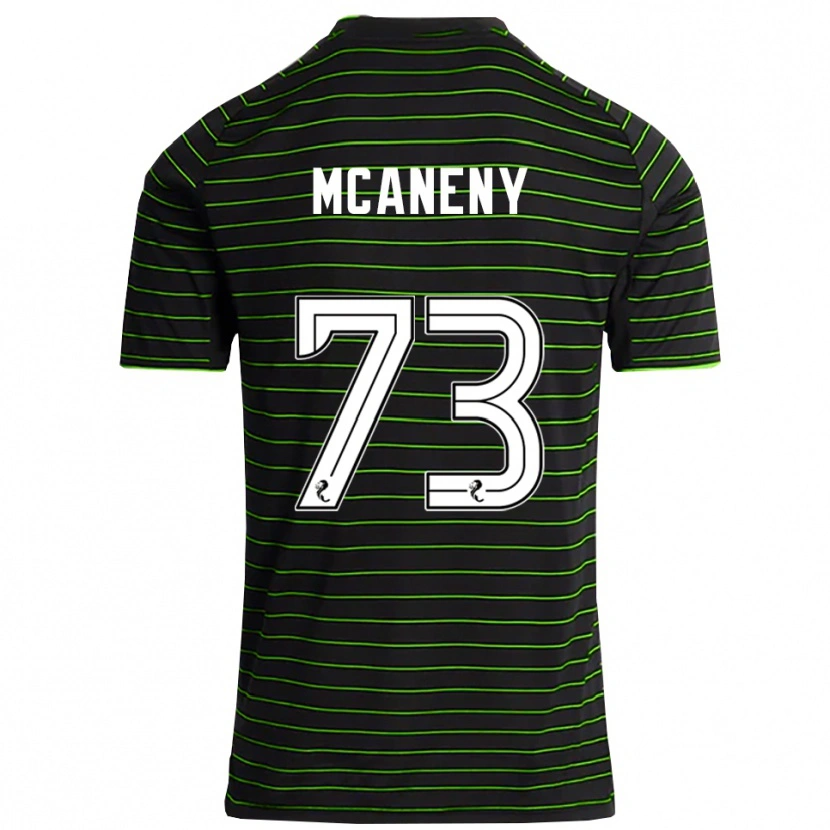 Danxen Niño Camiseta Maria Mcaneny #73 Negro Verde 2ª Equipación 2025/26 La Camisa México