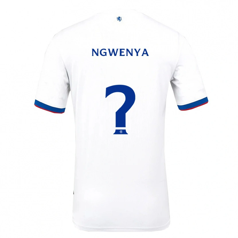 Danxen Niño Camiseta Corey Ngwenya #0 Blanco Rojo Azul 2ª Equipación 2025/26 La Camisa México