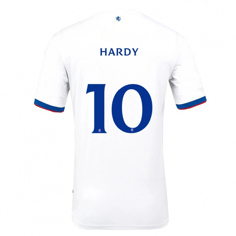 Danxen Niño Camiseta Rio Hardy #10 Blanco Rojo Azul 2ª Equipación 2025/26 La Camisa México