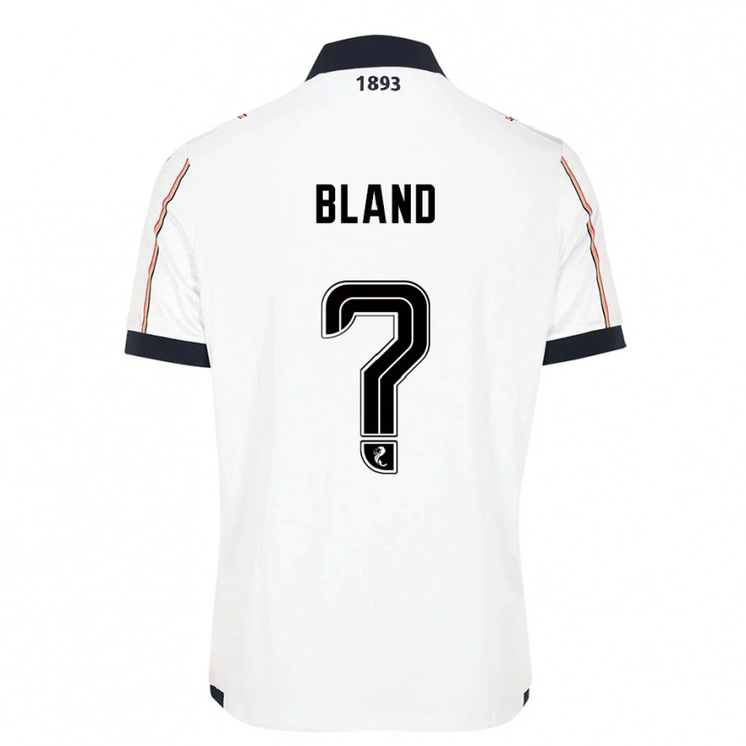 Danxen Niño Camiseta Ryan Bland #0 Blanco Azul Marino Rojo 2ª Equipación 2025/26 La Camisa México