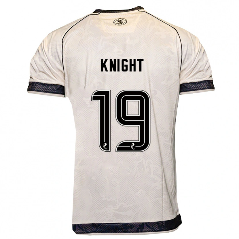 Danxen Niño Camiseta Maya Knight #19 Blanco Negro 2ª Equipación 2025/26 La Camisa México