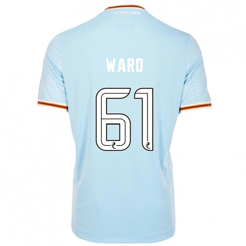 Danxen Niño Camiseta Calum Ward #61 Celeste 2ª Equipación 2025/26 La Camisa México