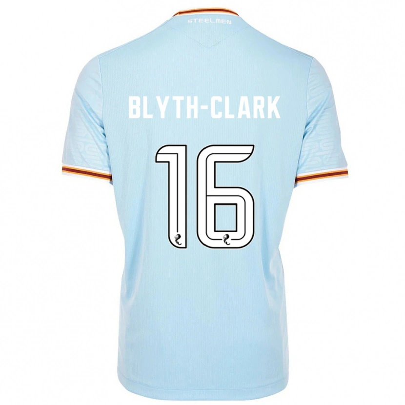 Danxen Niño Camiseta Mason Blyth-Clark #16 Celeste 2ª Equipación 2025/26 La Camisa México