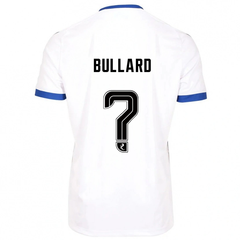 Danxen Niño Camiseta Cole Bullard #0 Blanco Azul 2ª Equipación 2025/26 La Camisa México