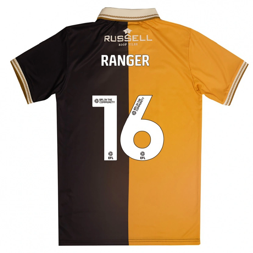 Danxen Hombre Camiseta Ché Ranger #16 Amarillo Negro 1ª Equipación 2025/26 La Camisa México