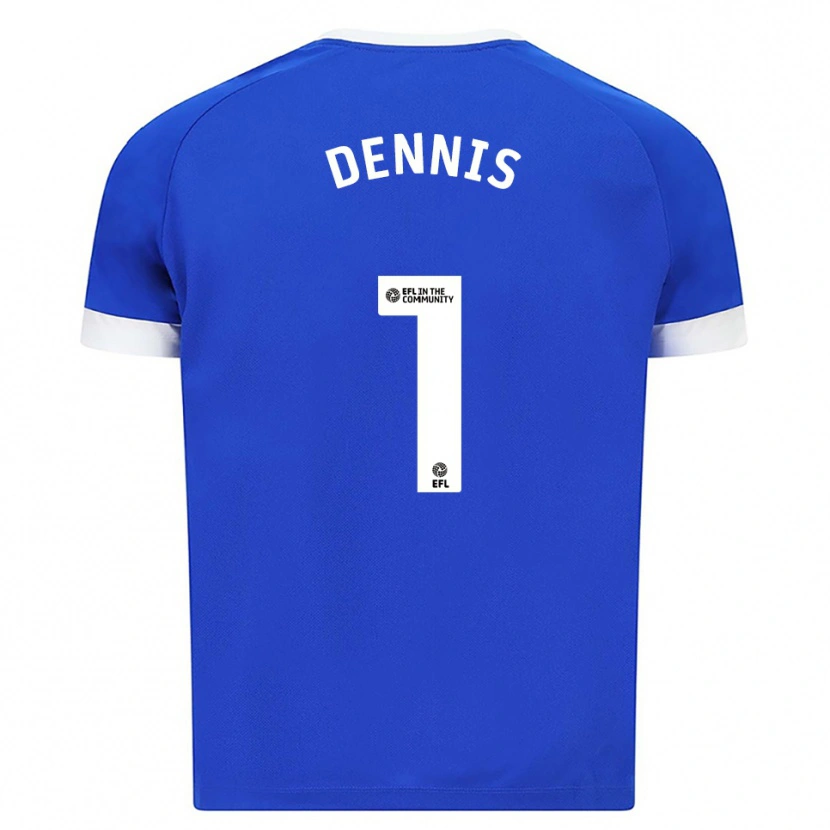 Danxen Hombre Camiseta Jake Dennis #1 Azul Blanco 1ª Equipación 2025/26 La Camisa México