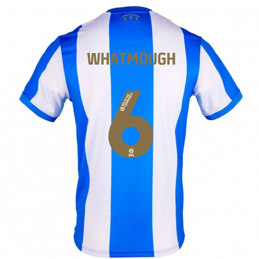 Danxen Hombre Camiseta Jack Whatmough #6 Azul Blanco 1ª Equipación 2025/26 La Camisa México