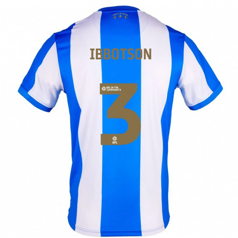 Danxen Hombre Camiseta Beth Ibbotson #3 Azul Blanco 1ª Equipación 2025/26 La Camisa México
