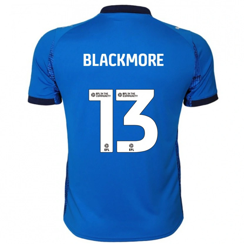 Danxen Hombre Camiseta Will Blackmore #13 Azul Blanco 1ª Equipación 2025/26 La Camisa México
