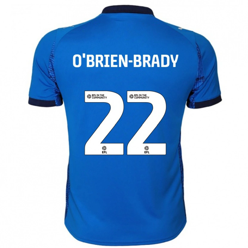 Danxen Hombre Camiseta Donay O'brien-Brady #22 Azul Blanco 1ª Equipación 2025/26 La Camisa México