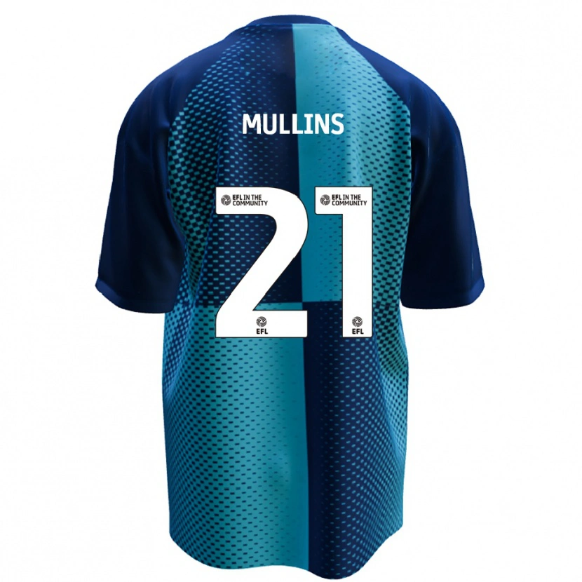 Danxen Hombre Camiseta Jamie Mullins #21 Azul Celeste 1ª Equipación 2025/26 La Camisa México