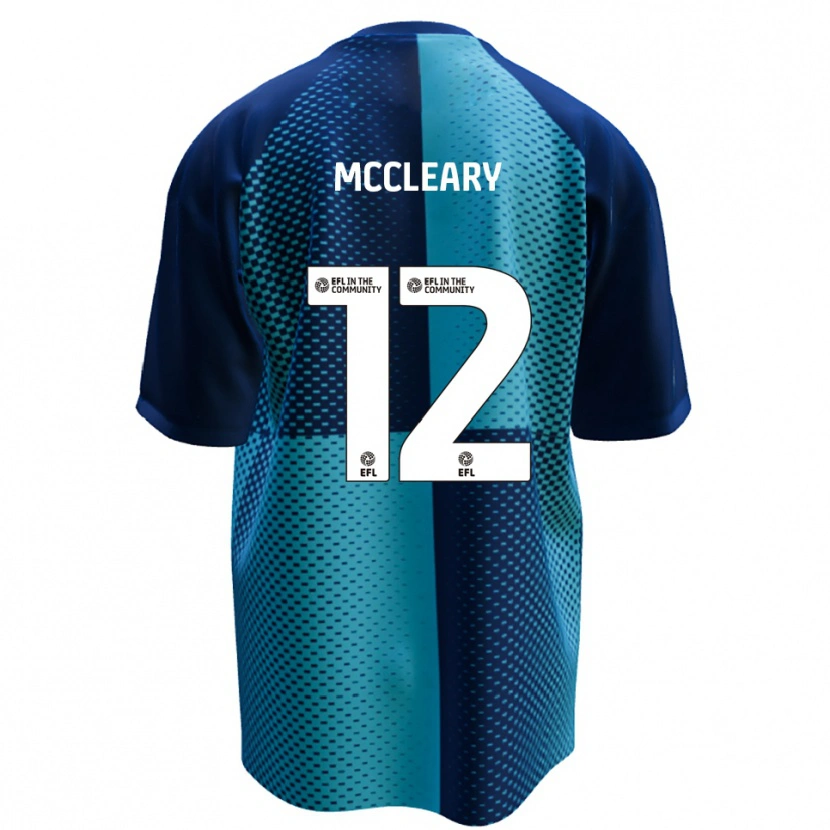 Danxen Hombre Camiseta Garath Mccleary #12 Azul Celeste 1ª Equipación 2025/26 La Camisa México