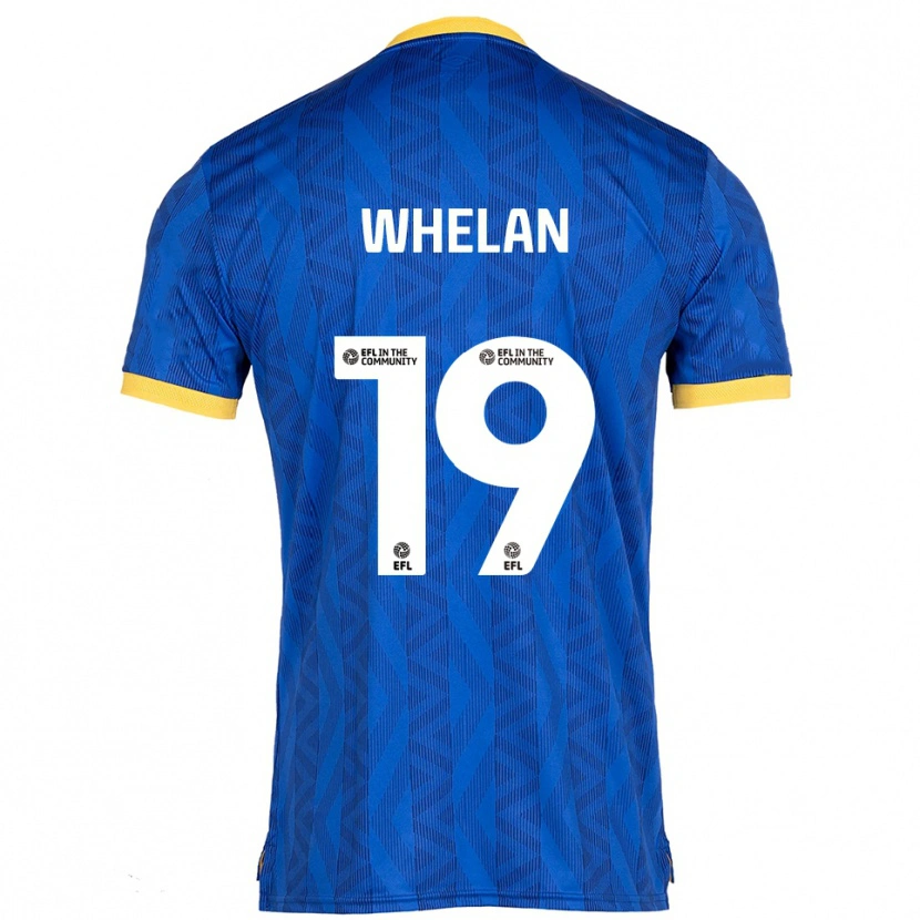 Danxen Hombre Camiseta Kelly-Jade Whelan #19 Azul Marino Amarillo 1ª Equipación 2025/26 La Camisa México