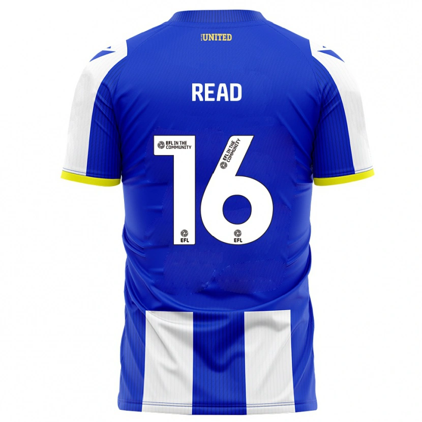 Danxen Hombre Camiseta Arthur Read #16 Azul Blanco 1ª Equipación 2025/26 La Camisa México