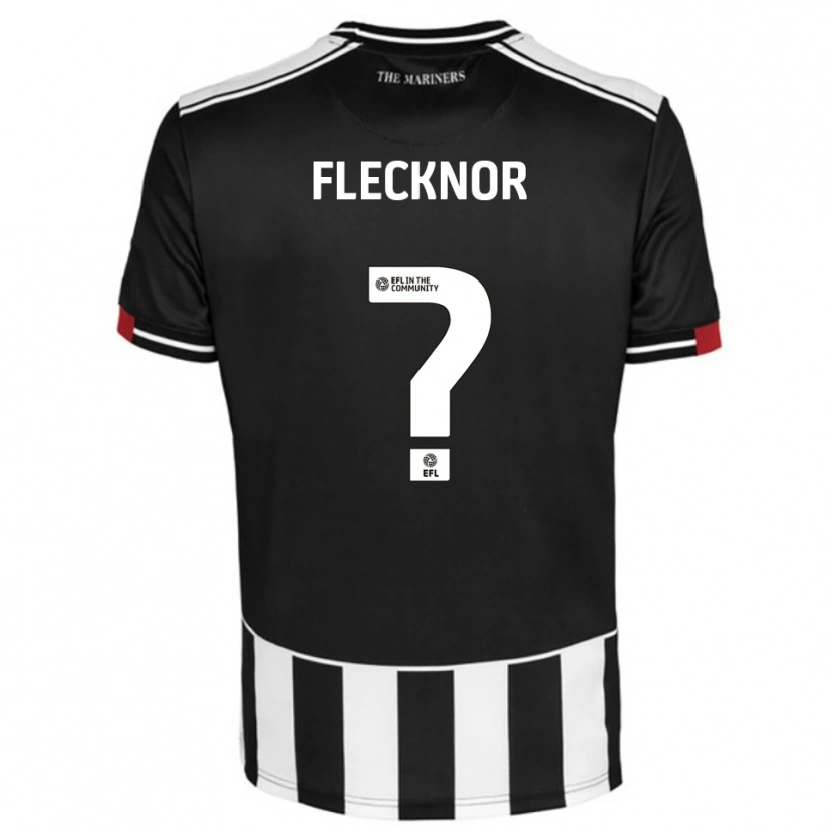 Danxen Hombre Camiseta Laura Flecknor #0 Negro Blanco Rojo 1ª Equipación 2025/26 La Camisa México