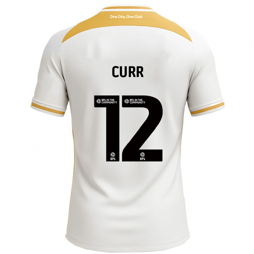 Danxen Hombre Camiseta Alice Curr #12 Blanco Dorado 1ª Equipación 2025/26 La Camisa México