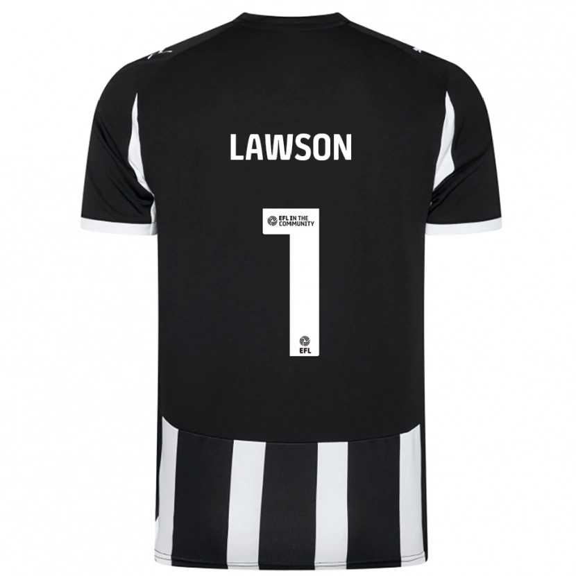 Danxen Hombre Camiseta Harvey Lawson #1 Blanco Negro 1ª Equipación 2025/26 La Camisa México