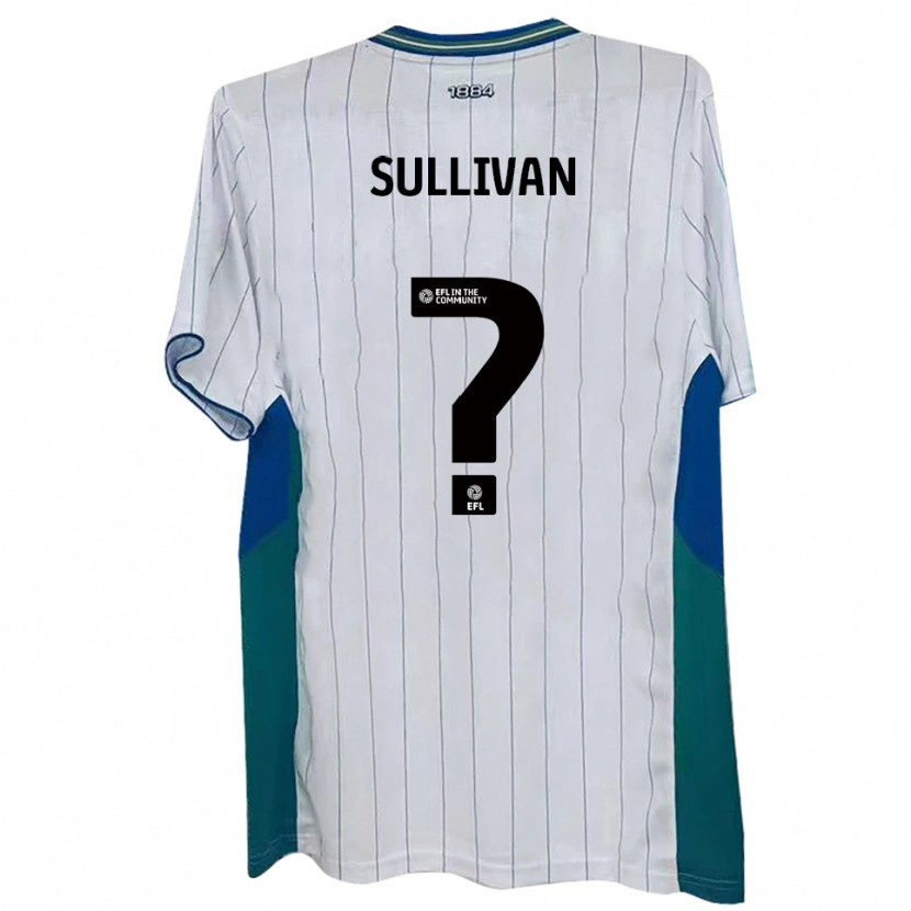 Danxen Hombre Camiseta Kiah Sullivan #0 Blanco Verde Azul 1ª Equipación 2025/26 La Camisa México