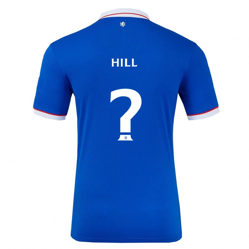 Danxen Hombre Camiseta Katherine Hill #0 Azul Blanco 1ª Equipación 2025/26 La Camisa México