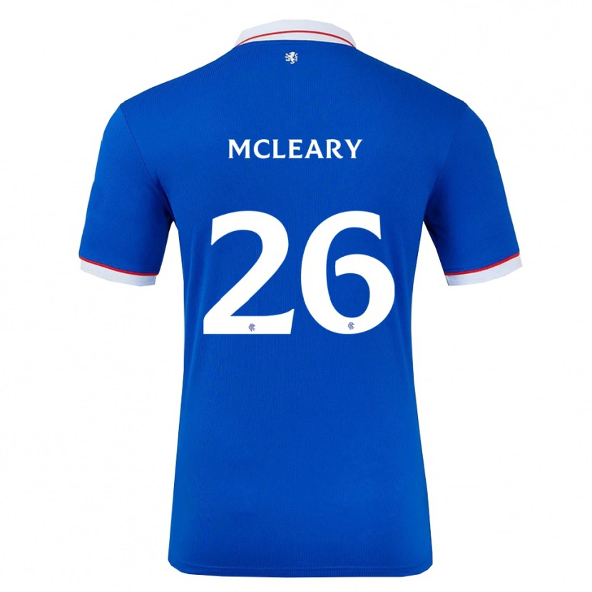 Danxen Hombre Camiseta Jodi Mcleary #26 Azul Blanco 1ª Equipación 2025/26 La Camisa México