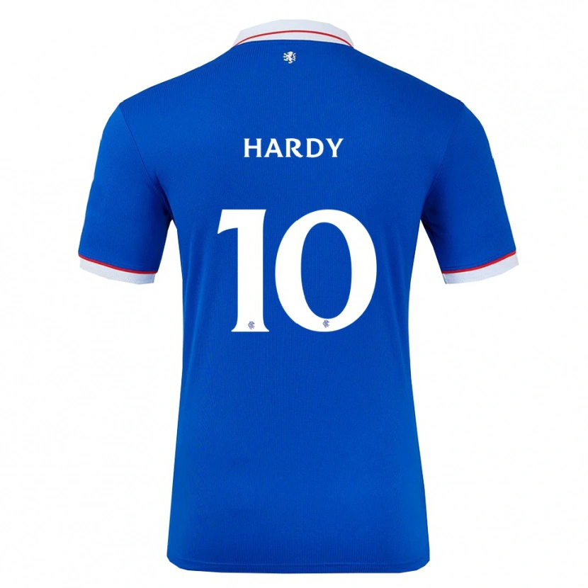 Danxen Hombre Camiseta Rio Hardy #10 Azul Blanco 1ª Equipación 2025/26 La Camisa México