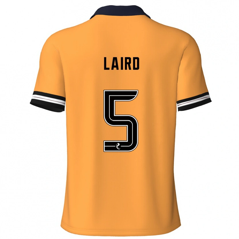 Danxen Hombre Camiseta Summer Laird #5 Amarillo Negro 1ª Equipación 2025/26 La Camisa México