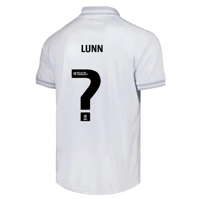 Danxen Hombre Camiseta Macy Lunn #0 Blanco Gris Negro 2ª Equipación 2025/26 La Camisa México