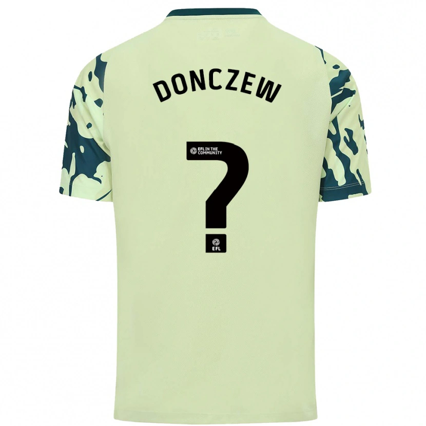 Danxen Hombre Camiseta Axel Donczew #0 Verde Oscuro 2ª Equipación 2025/26 La Camisa México