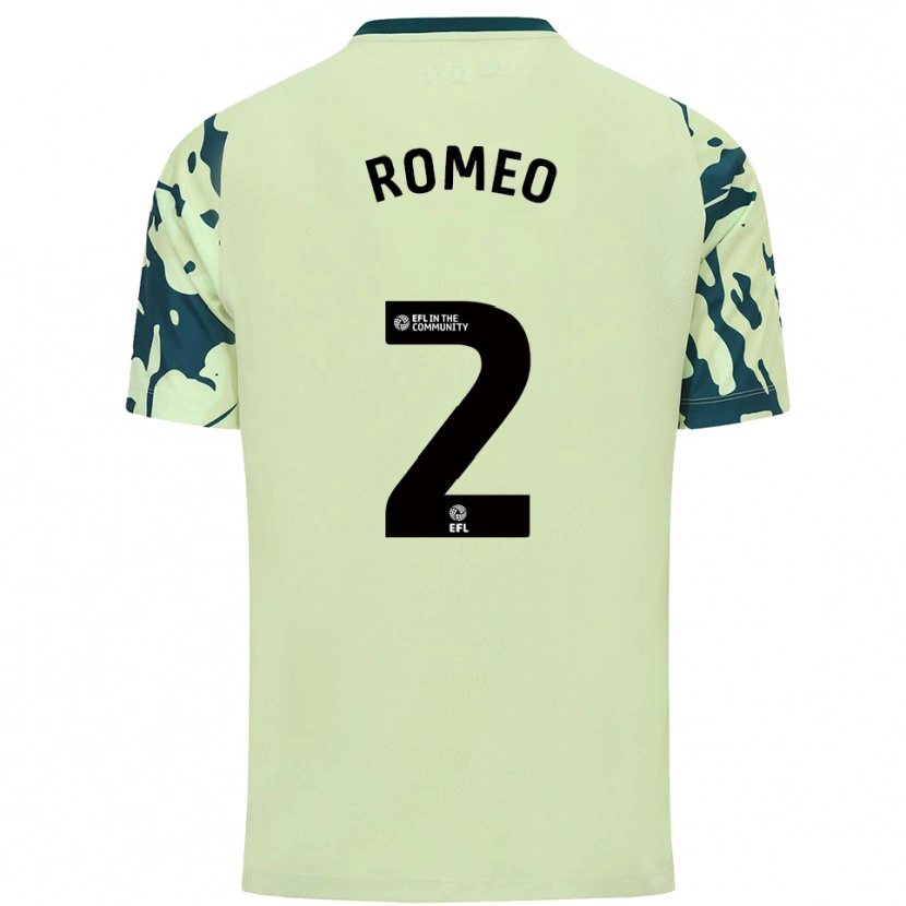 Danxen Hombre Camiseta Mahlon Romeo #2 Verde Oscuro 2ª Equipación 2025/26 La Camisa México