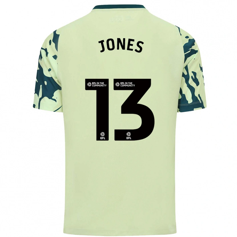Danxen Hombre Camiseta Sam Jones #13 Verde Oscuro 2ª Equipación 2025/26 La Camisa México