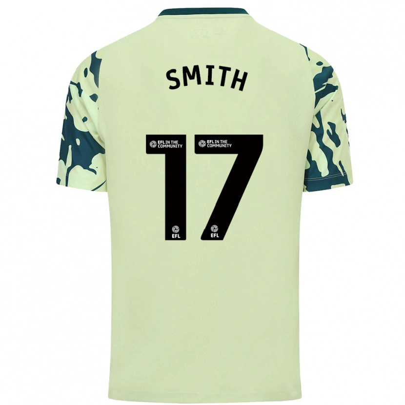 Danxen Hombre Camiseta Hollie Smith #17 Verde Oscuro 2ª Equipación 2025/26 La Camisa México