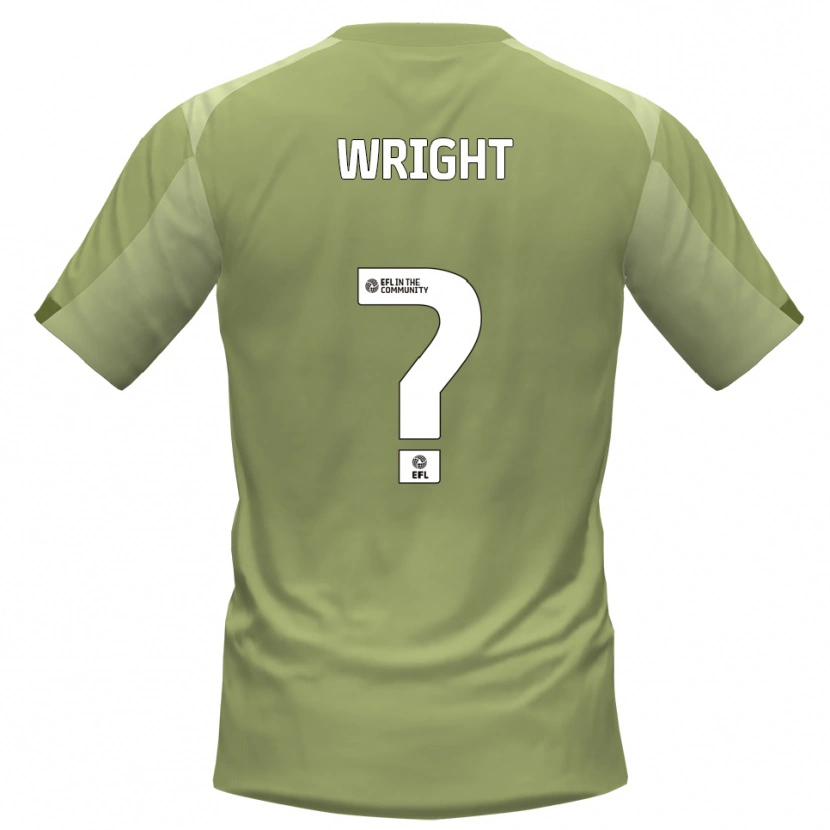 Danxen Hombre Camiseta Eddie Wright #0 Salvia Champán 2ª Equipación 2025/26 La Camisa México
