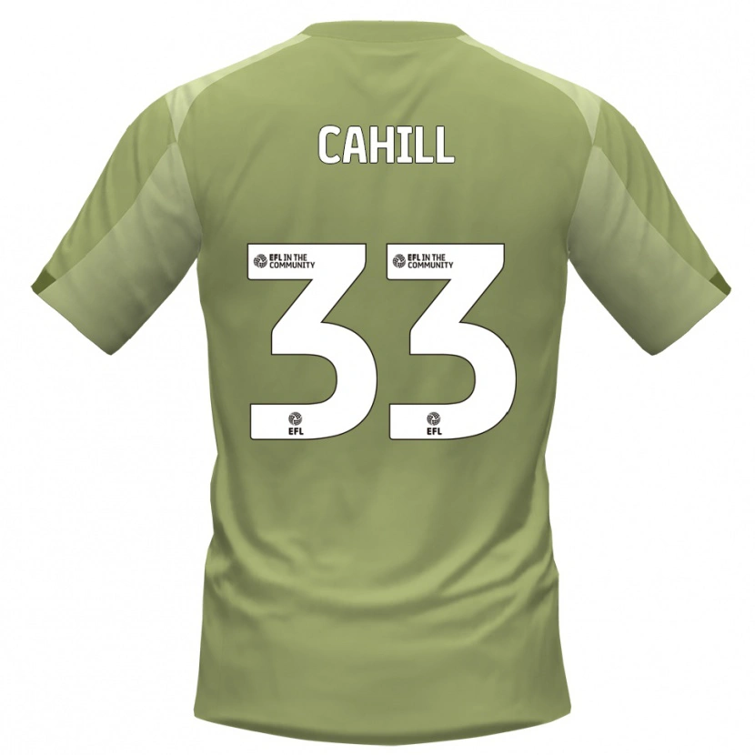 Danxen Hombre Camiseta Killian Cahill #33 Salvia Champán 2ª Equipación 2025/26 La Camisa México