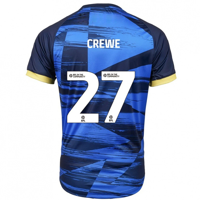 Danxen Hombre Camiseta Charlie Crew #27 Azul Azul Marino 2ª Equipación 2025/26 La Camisa México